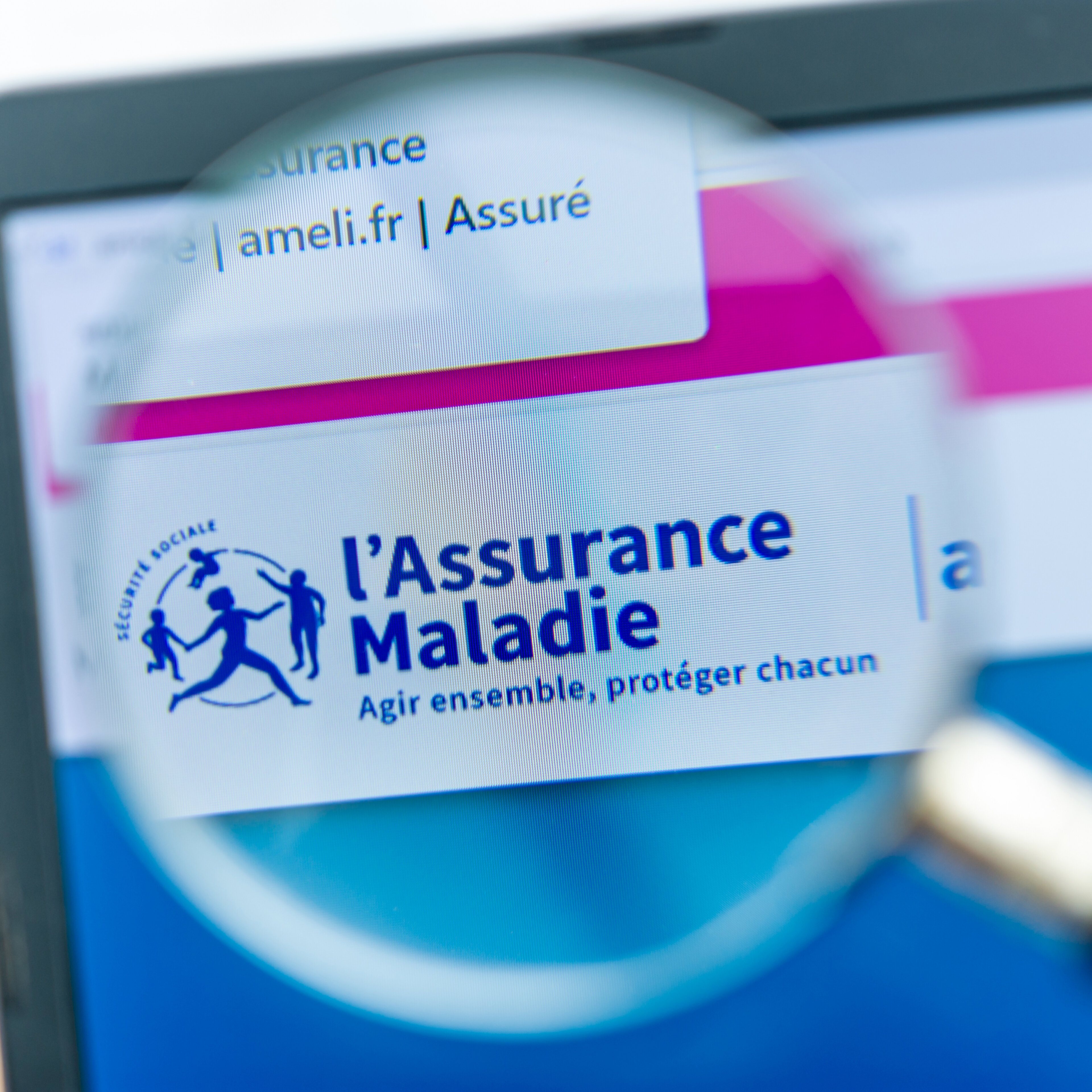 Site "ameli.fr" de l'Assurance Maladie française permettant d'effectuer la plupart des procédures administratives d'assurance maladie en ligne